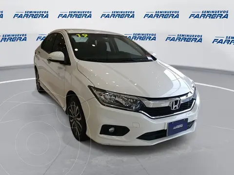 Honda City EX 1.5L Aut usado (2019) color Blanco financiado en mensualidades(enganche $64,925 mensualidades desde $5,385)