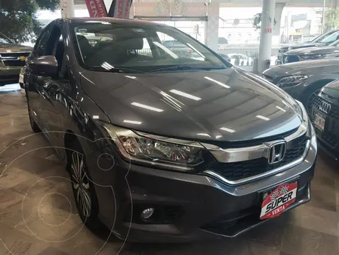 Honda City EX 1.5L Aut usado (2018) color plateado precio $253,000