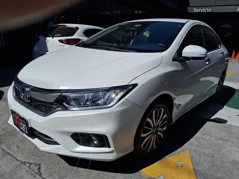Honda City EX 1.5L Aut usado (2020) color Blanco financiado en mensualidades(enganche $65,400 mensualidades desde $5,001)
