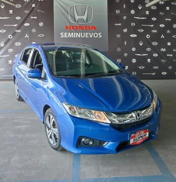 Honda City EX 1.5L Aut usado (2017) color Azul precio $279,000