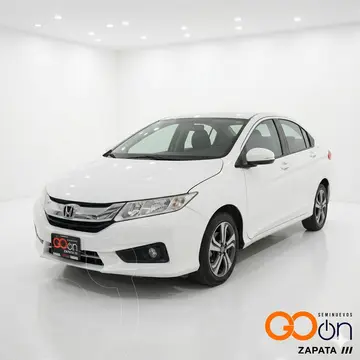 Honda City EX usado (2016) color HON B BLANCO ORQUIDEA precio $199,000