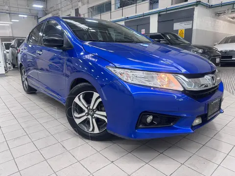 Honda City EX 1.5L Aut usado (2017) color Azul precio $209,900