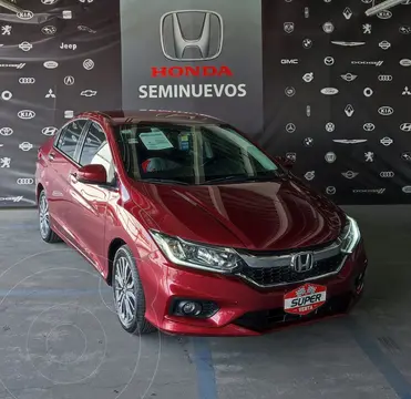 Honda City EX 1.5L Aut usado (2020) color Rojo precio $339,000