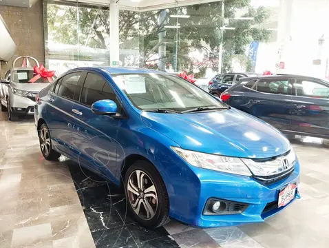 Honda City EX 1.5L Aut usado (2017) color Azul precio $249,000