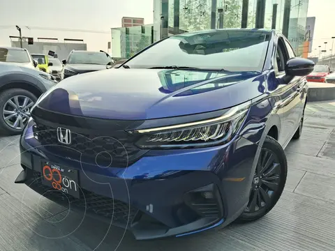 Honda City Touring usado (2024) color Azul financiado en mensualidades(enganche $109,000 mensualidades desde $8,335)