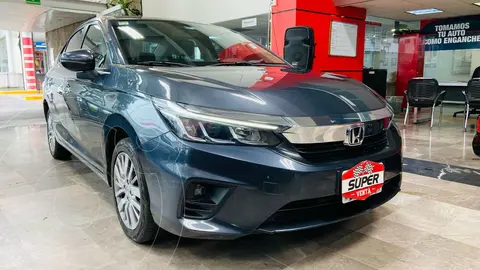 Honda City Prime Aut usado (2022) color Gris Oscuro financiado en mensualidades(enganche $117,870 mensualidades desde $6,336)