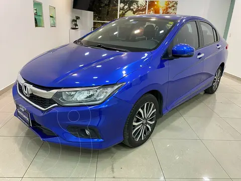 Honda City EX 1.5L Aut usado (2019) color Azul precio $289,000