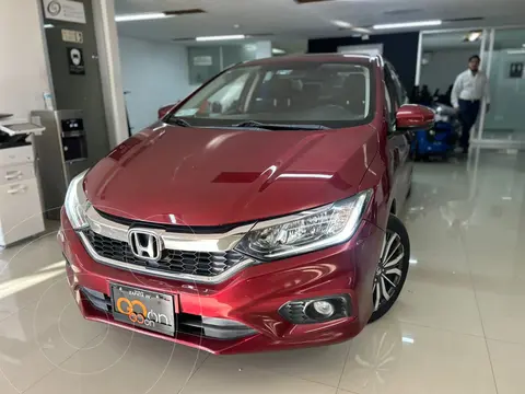 Honda City EX 1.5L Aut usado (2019) color Rojo precio $245,000