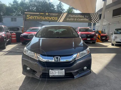 Honda City EX 1.5L Aut usado (2016) color Plata precio $220,000