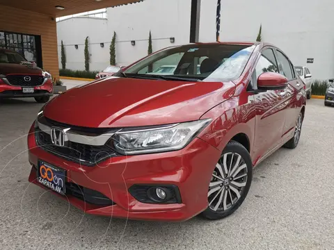 Honda City EX 1.5L Aut usado (2018) color Rojo Cobrizo precio $280,000