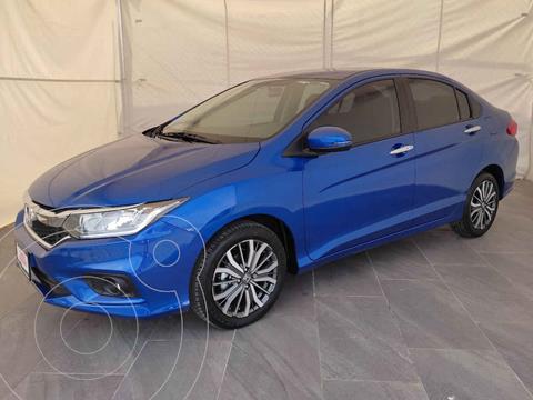 Honda City EX 1.5L Aut usado (2020) color Azul precio $319,900