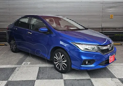 Honda City EX 1.5L Aut usado (2018) color Azul precio $270,000
