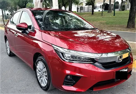 Honda City Touring usado (2022) color Rojo Radiante precio $388,000