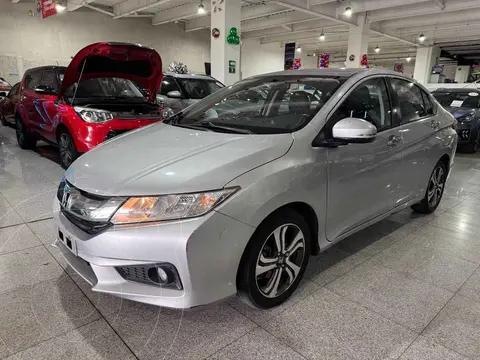 Honda City EX 1.5L Aut usado (2016) color Plata precio $199,000