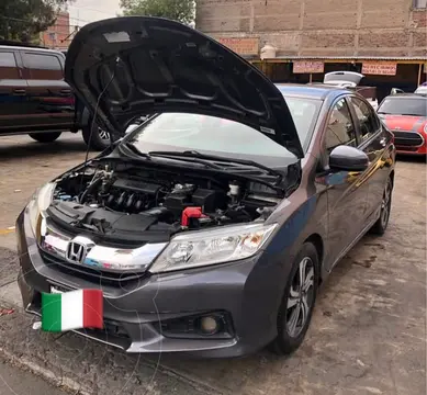 Honda City EX 1.5L Aut usado (2016) color Gris precio $164,999