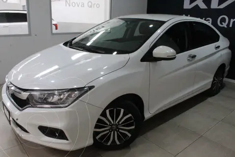 Honda City EX 1.5L Aut usado (2018) color Blanco precio $290,000