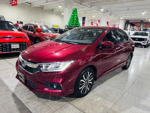 Honda City EX 1.5L Aut usado (2018) color Rojo precio $230,000