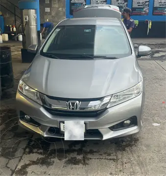 Honda City EX 1.5L Aut usado (2017) color Gris precio $209,000