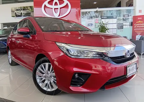 Honda City Touring usado (2023) color Rojo precio $348,000