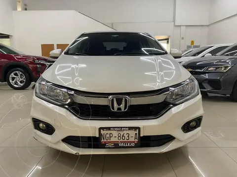 Honda City EX 1.5L Aut usado (2019) color Blanco precio $249,000