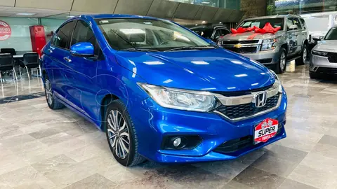 Honda City EX 1.5L Aut usado (2020) color Azul precio $279,000