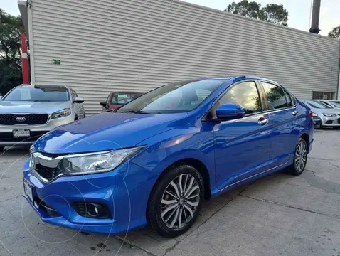 Honda City EX 1.5L Aut usado (2019) color Azul precio $249,000