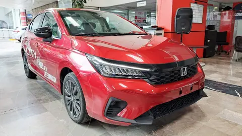 Honda City Touring usado (2025) color Rojo financiado en mensualidades(enganche $173,428 mensualidades desde $7,297)