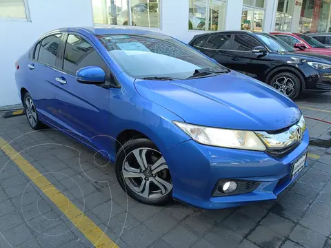 Honda City EX 1.5L Aut usado (2017) color Azul precio $199,900