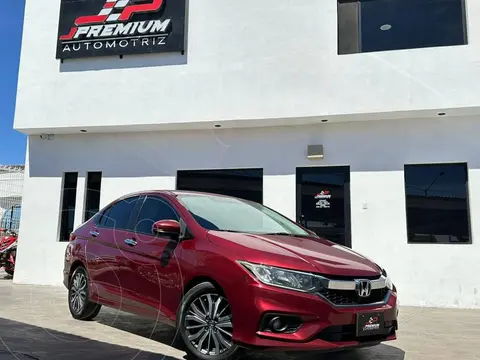 Honda City EX 1.5L Aut usado (2020) color Rojo financiado en mensualidades(enganche $65,560 mensualidades desde $5,713)