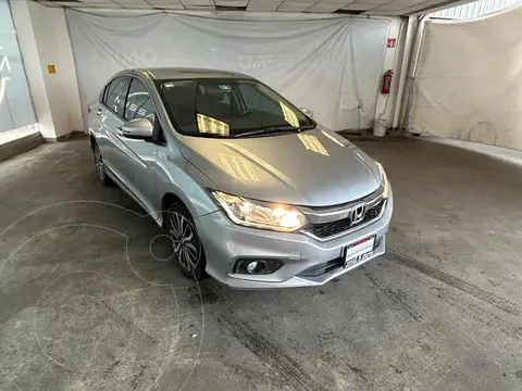Honda City EX 1.5L Aut usado (2020) color plateado precio $259,800