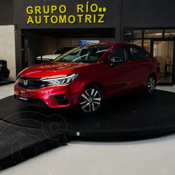 Honda City Sport Aut usado (2022) color Rojo financiado en mensualidades(enganche $40,302 mensualidades desde $8,497)