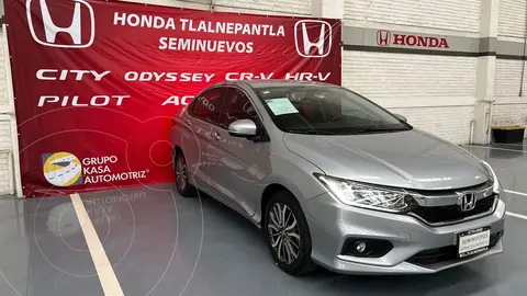 Honda City EX 1.5L Aut usado (2020) color plateado precio $326,000