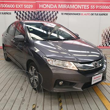 Honda City EX 1.5L usado (2014) color Gris financiado en mensualidades(enganche $100,000 mensualidades desde $5,000)