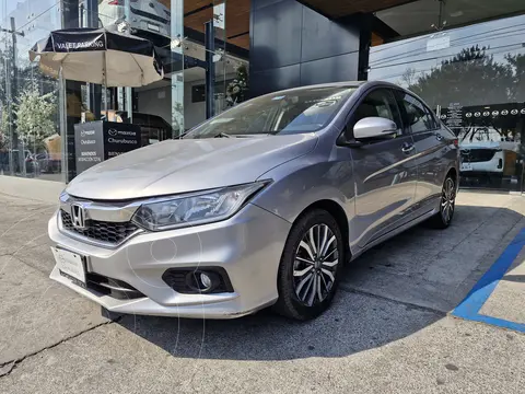 Honda City EX 1.5L Aut usado (2019) color Gris precio $242,000