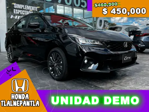 Honda City Touring usado (2025) color Negro financiado en mensualidades(enganche $188,100 mensualidades desde $7,914)