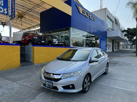 Honda City EX 1.5L Aut usado (2016) color Plata precio $214,800