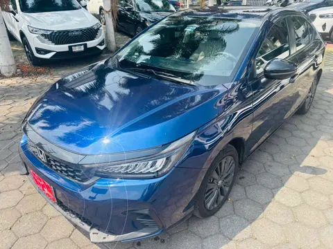 Honda City Touring usado (2024) color Azul financiado en mensualidades(enganche $106,694 mensualidades desde $9,477)