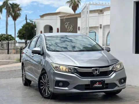 Honda City EX 1.5L Aut usado (2018) color Plata Diamante precio $238,000