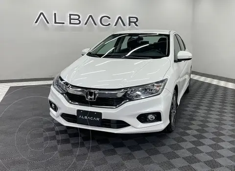 Honda City EX 1.5L Aut usado (2020) color Blanco financiado en mensualidades(enganche $73,980)