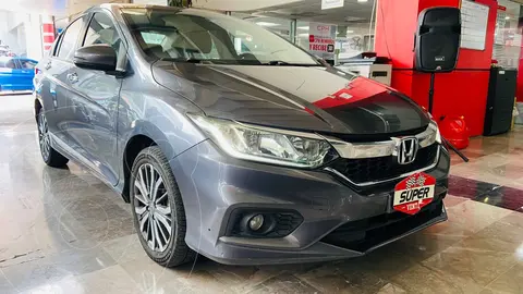 Honda City EX 1.5L Aut usado (2020) color Gris Oscuro financiado en mensualidades(enganche $110,480 mensualidades desde $5,939)