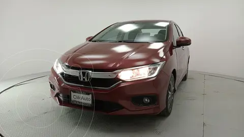 Honda City EX 1.5L Aut usado (2019) color Rojo Granada precio $281,117