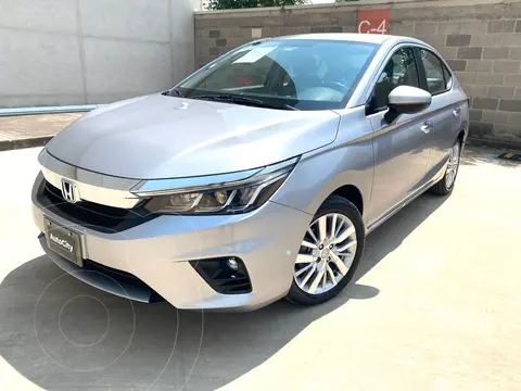 Honda City Prime Aut usado (2022) color Plata Lunar precio $274,000