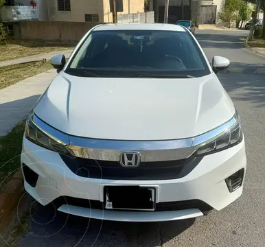 Honda City Prime Aut usado (2021) color Blanco Platinado precio $280,000