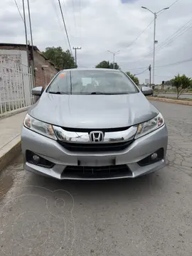 Honda City EX 1.5L Aut usado (2017) color Plata precio $213,000