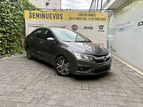 Honda City EX 1.5L Aut usado (2020) color Gris financiado en mensualidades(enganche $94,468 mensualidades desde $4,058)