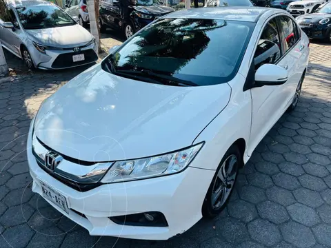 Honda City EX 1.5L Aut usado (2016) color Blanco precio $199,000
