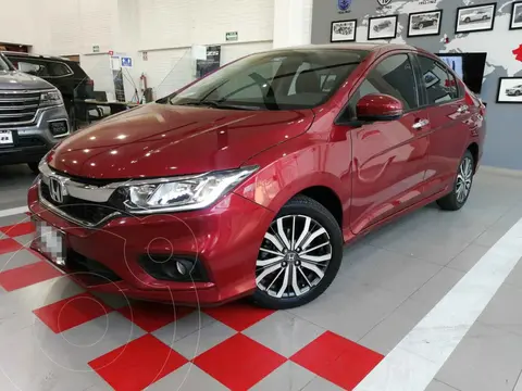 Honda City EX 1.5L Aut usado (2019) color Rojo precio $310,000