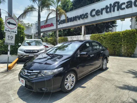 Honda City EX 1.5L Aut usado (2013) color Negro precio $148,000