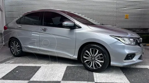 Honda City EX 1.5L Aut usado (2018) color plateado precio $250,000