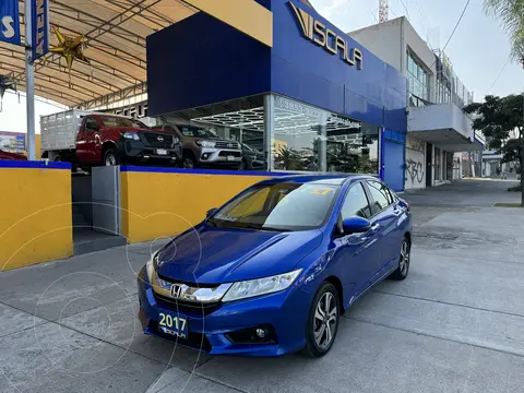 Honda City EX 1.5L Aut usado (2017) color Azul precio $226,800